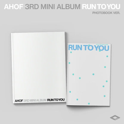 (PRE-ORDER) AHOF - 3RD MINI ALBUM [RUN TO YOU] (PHOTOBOOK VER.) (2 VERSIONS) RANDOM