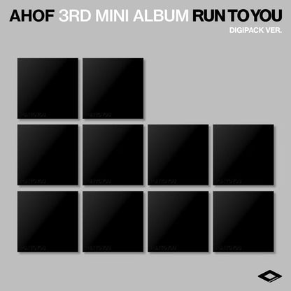 (PRE-ORDER) AHOF - 3RD MINI ALBUM [RUN TO YOU] (DIGIPACK VER.) (10 VERSIONS) RANDOM