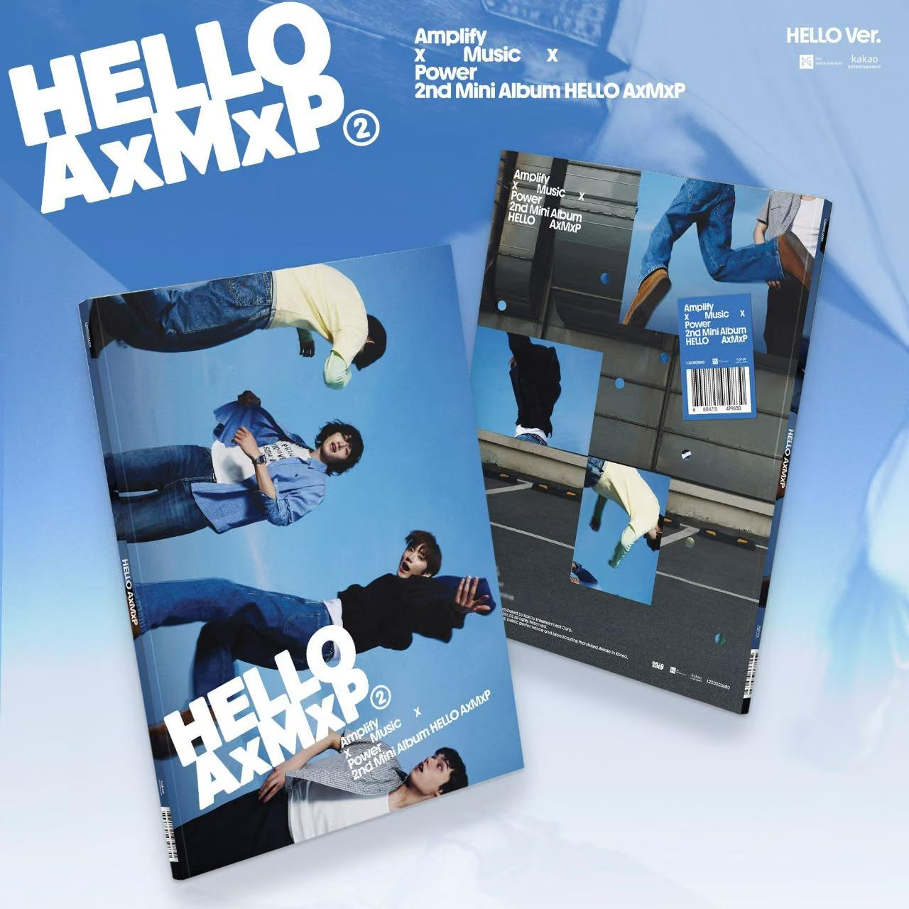 (PRE-ORDER) AXMXP - 2ND MINI ALBUM [HELLO AXMXP] (2 VERSIONS)