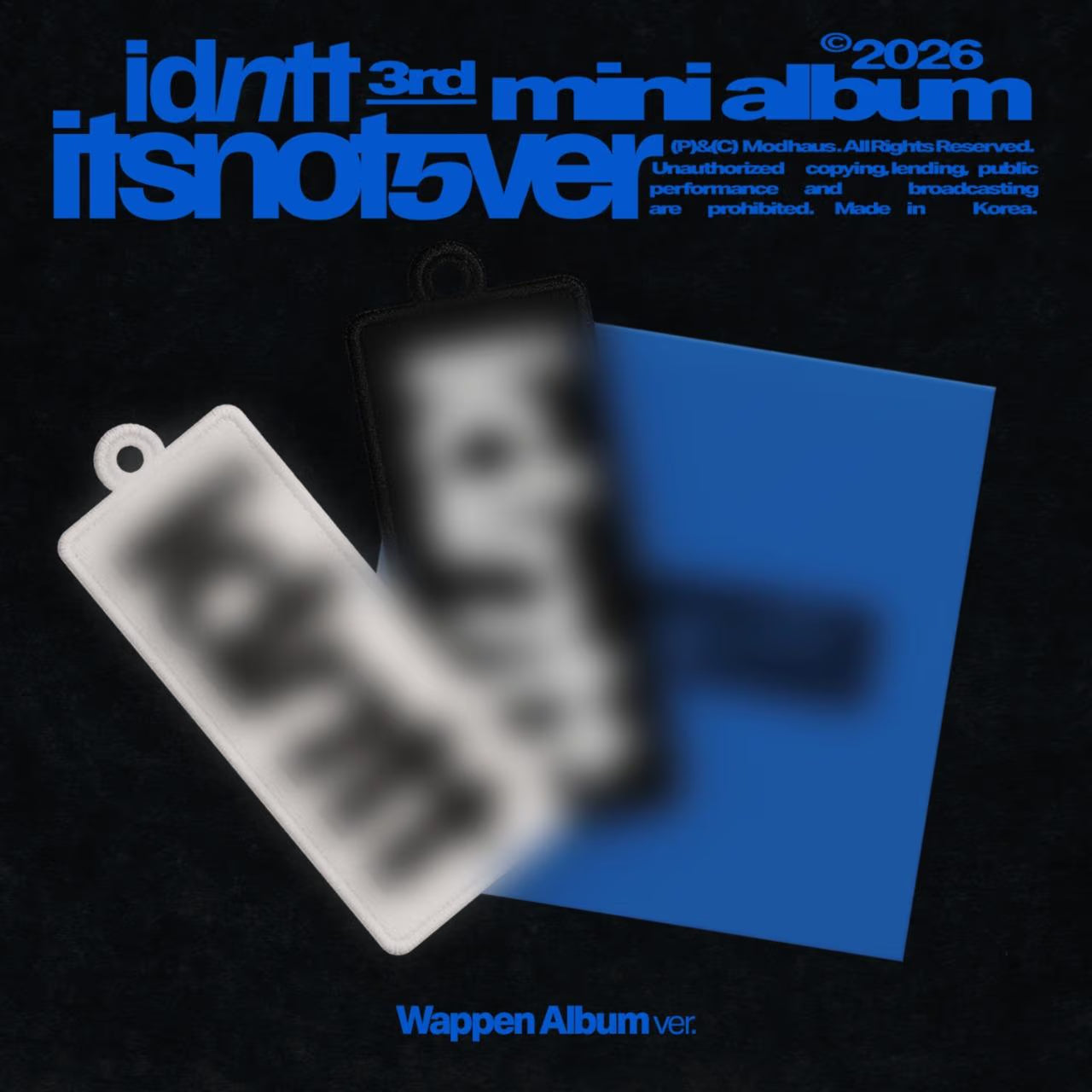(PRE-ORDER) IDNTT - 3RD MINI ALBUM [ITSNOTOVER] (WAPPEN ALBUM)