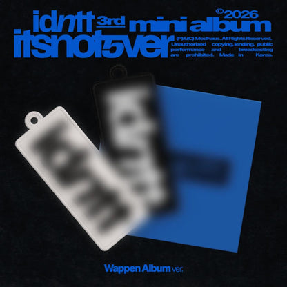 (PRE-ORDER) IDNTT - 3RD MINI ALBUM [ITSNOTOVER] (WAPPEN ALBUM)