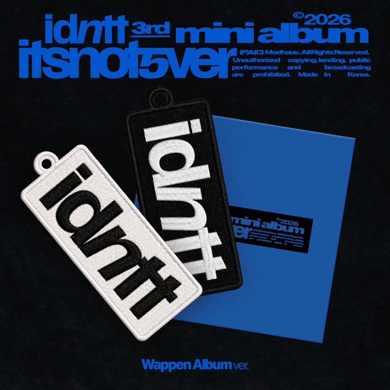 (PRE-ORDER) IDNTT - 3RD MINI ALBUM [ITSNOTOVER] (WAPPEN ALBUM)