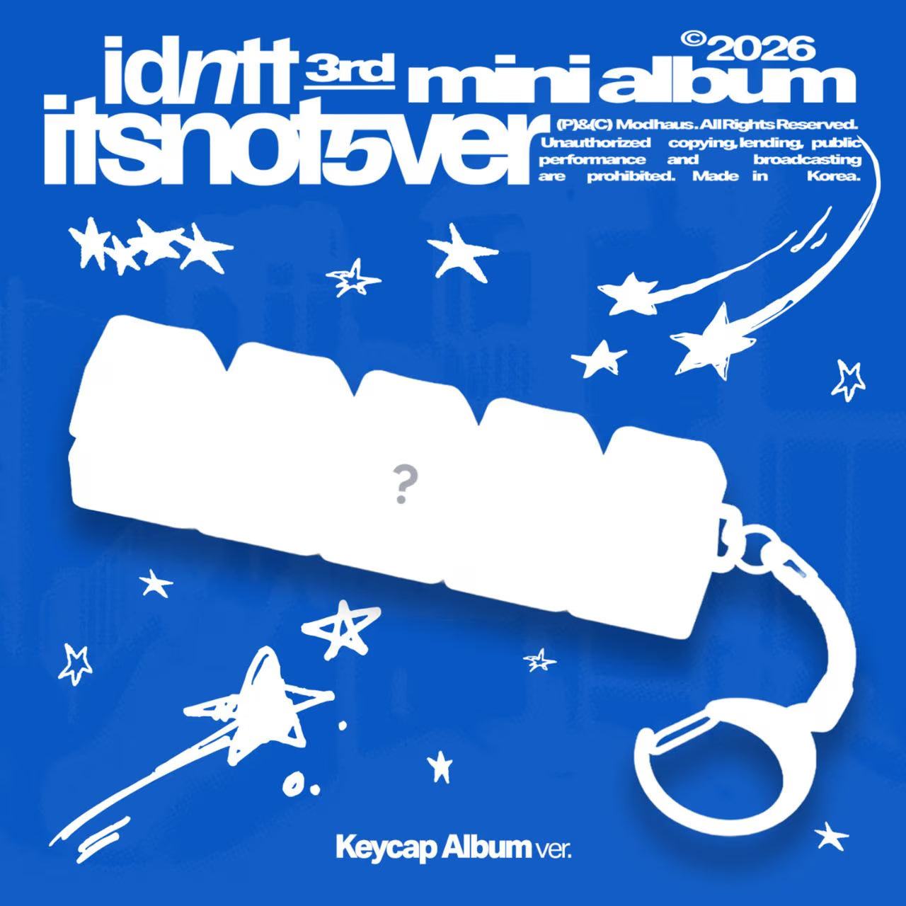 (PRE-ORDER) IDNTT - 3RD MINI ALBUM [ITSNOTOVER] (KEYCAP ALBUM)