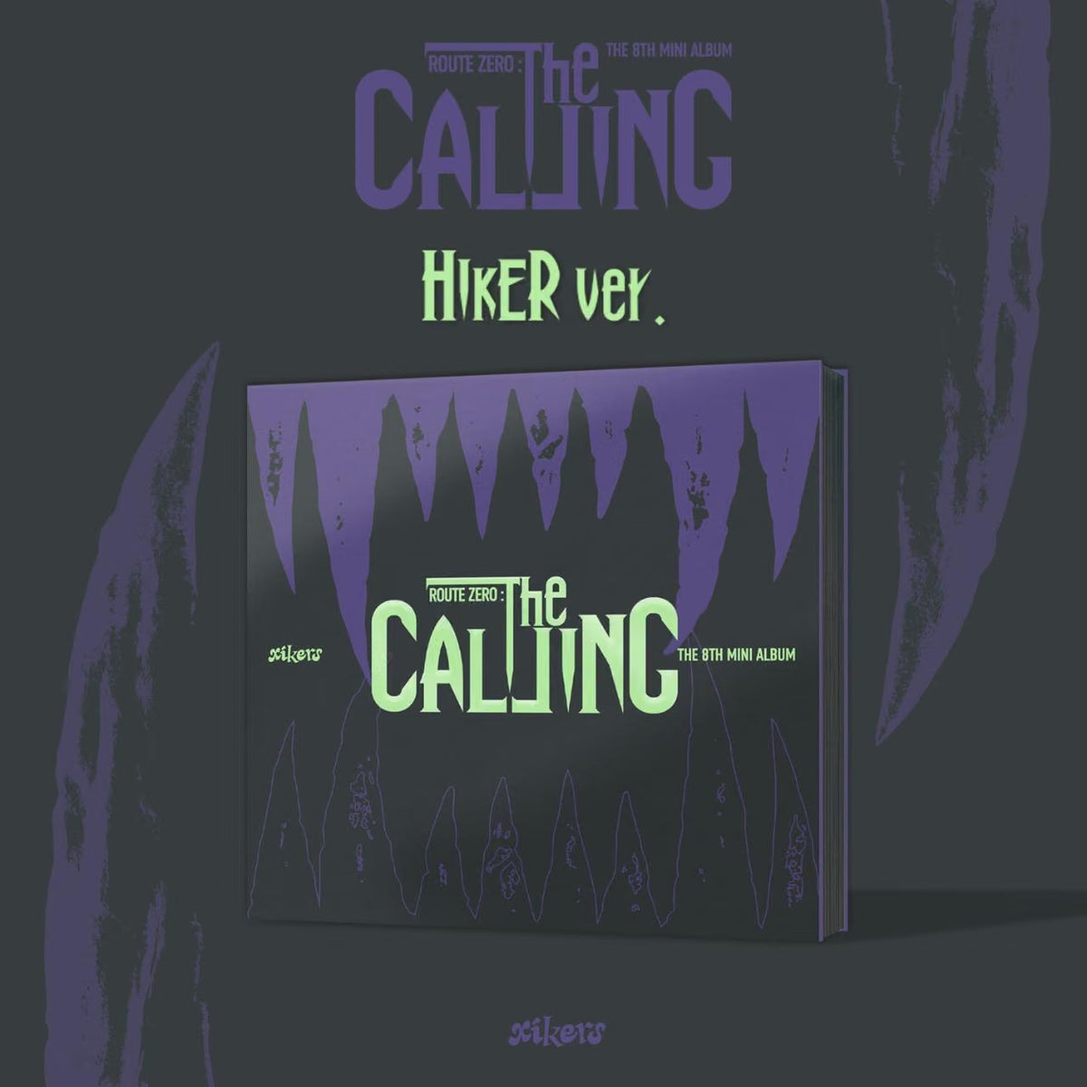 (PRE-ORDER) XIKERS - 8TH MINI ALBUM [ROUTE ZERO : THE CALLING] (2 VERSIONS) RANDOM - LightUpK
