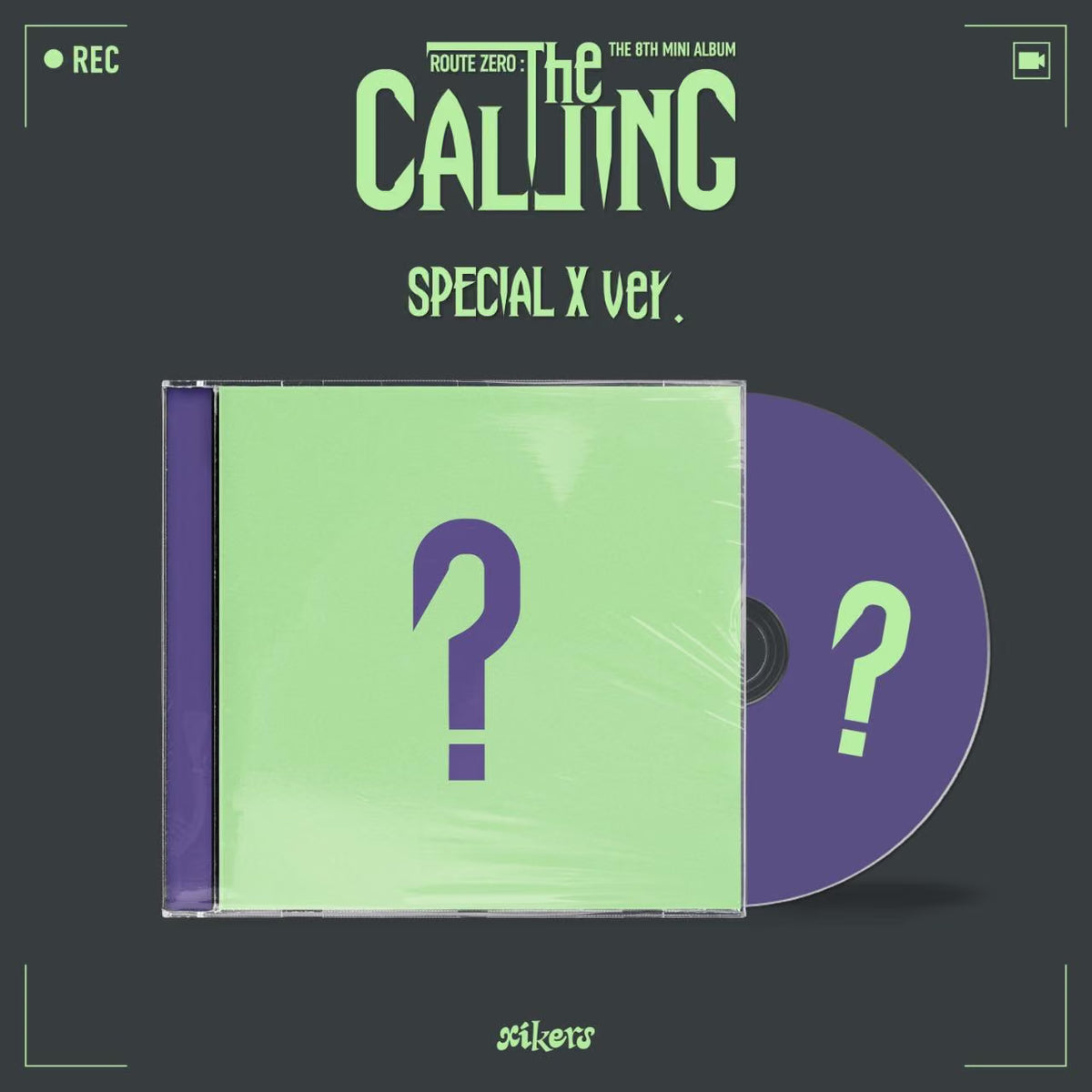(PRE-ORDER) XIKERS - 8TH MINI ALBUM [ROUTE ZERO : THE CALLING] (SPECIAL X VER.)