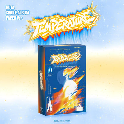 (PRE-ORDER) LEE MIN HYUK (HUTA) - SINGLE ALBUM [TEMPERATURE] (PAPER VER.) (KIWEE)