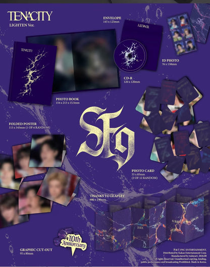 (PRE-ORDER) SF9 - 2ND ALBUM [TENACITY] (3 VERSIONS) RANDOM