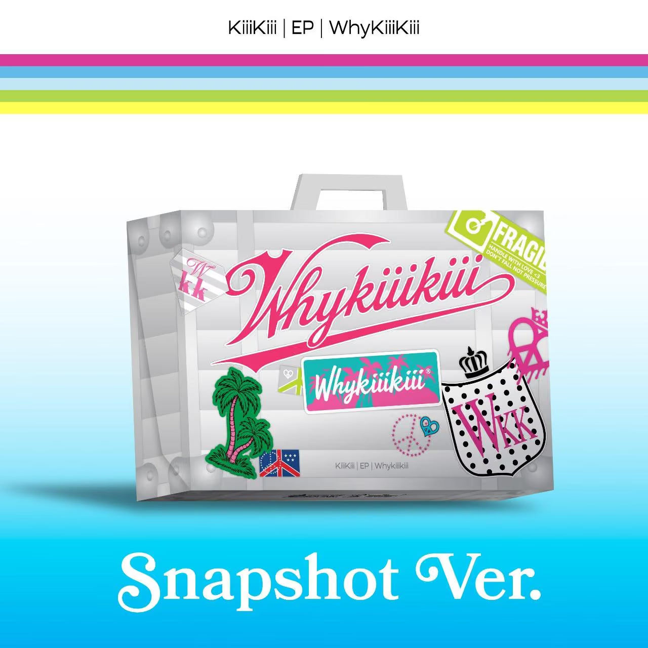 (PRE-ORDER) KIIIKIII - EP [WHYKIIIKIII] SNAPSHOT VER.