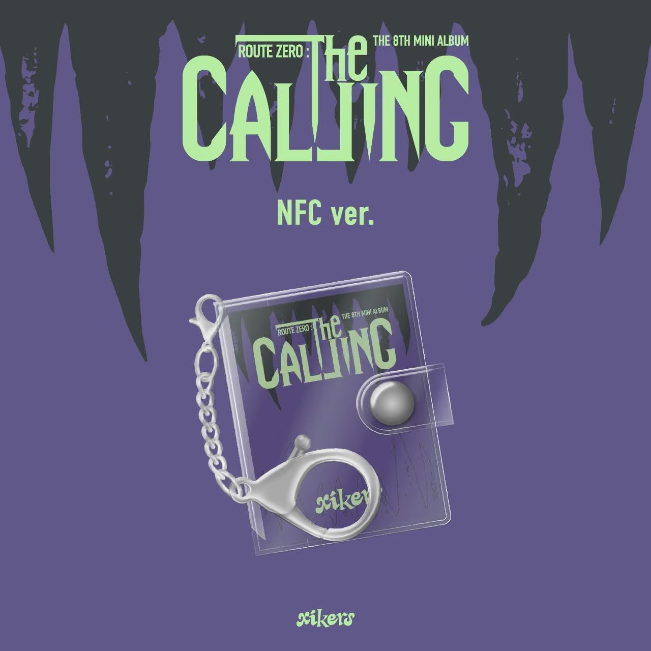 (PRE-ORDER) XIKERS - 8TH MINI ALBUM [ROUTE ZERO : THE CALLING] (NFC VER.)