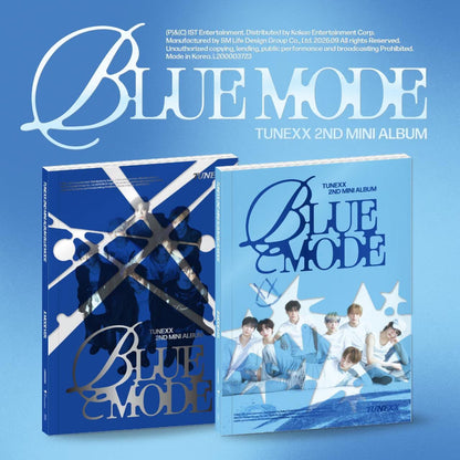 (PRE-ORDER) TUNEXX - 2ND MINI ALBUM [BLUE MODE] (2 VERSIONS) RANDOM