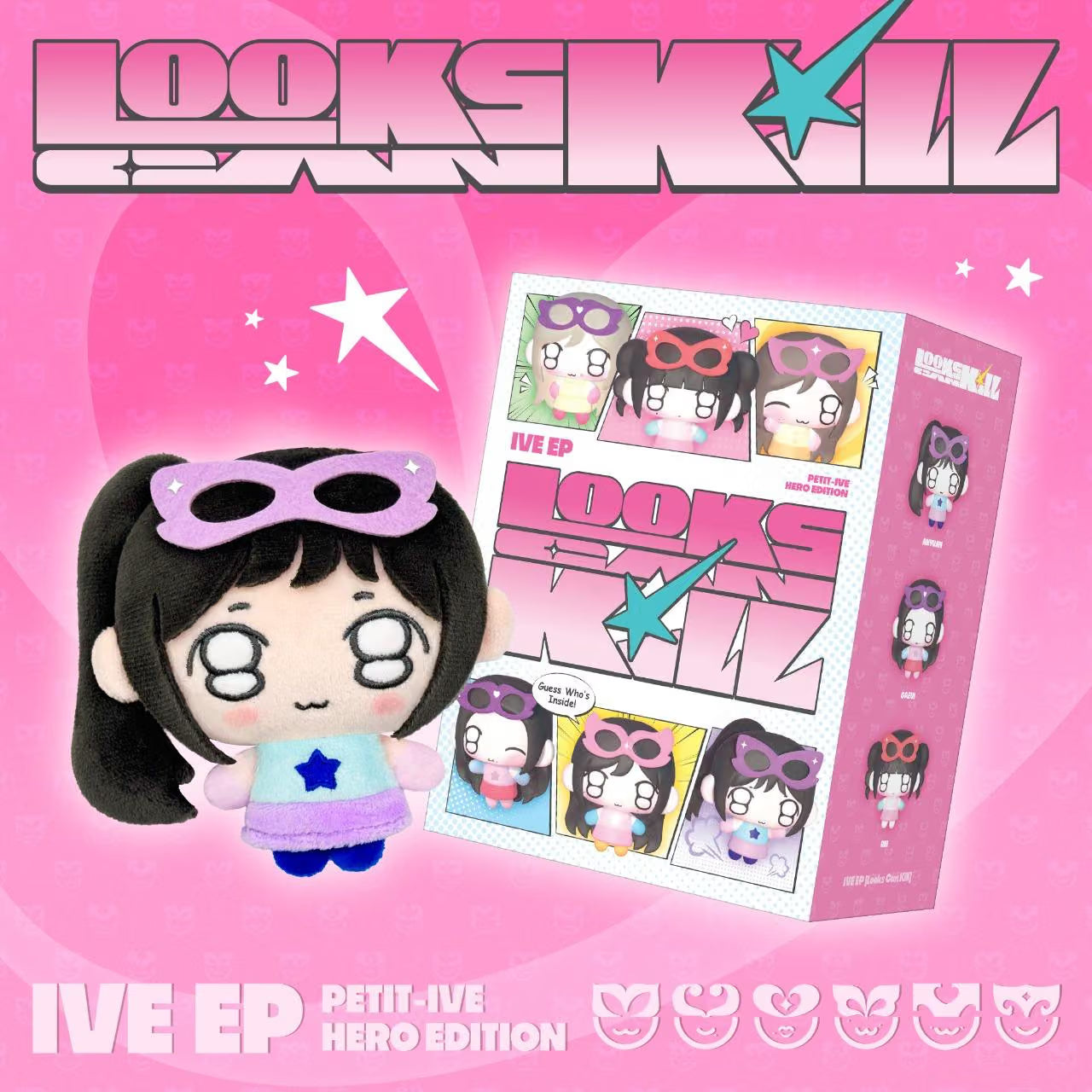 (PRE-ORDER) IVE - EP [LOOKS CAN KILL]] PETIT-IVE VER. RANDOM