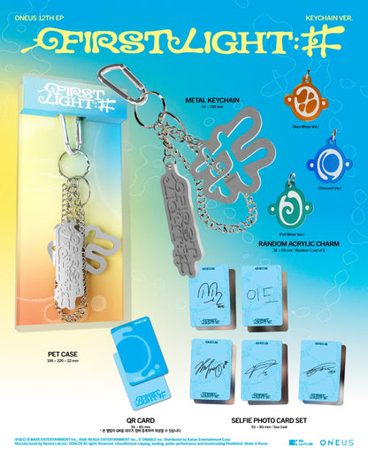 (PRE-ORDER) ONEUS - 12TH EP [FIRST LIGHT : #1 (KEYCHAIN VER.)
