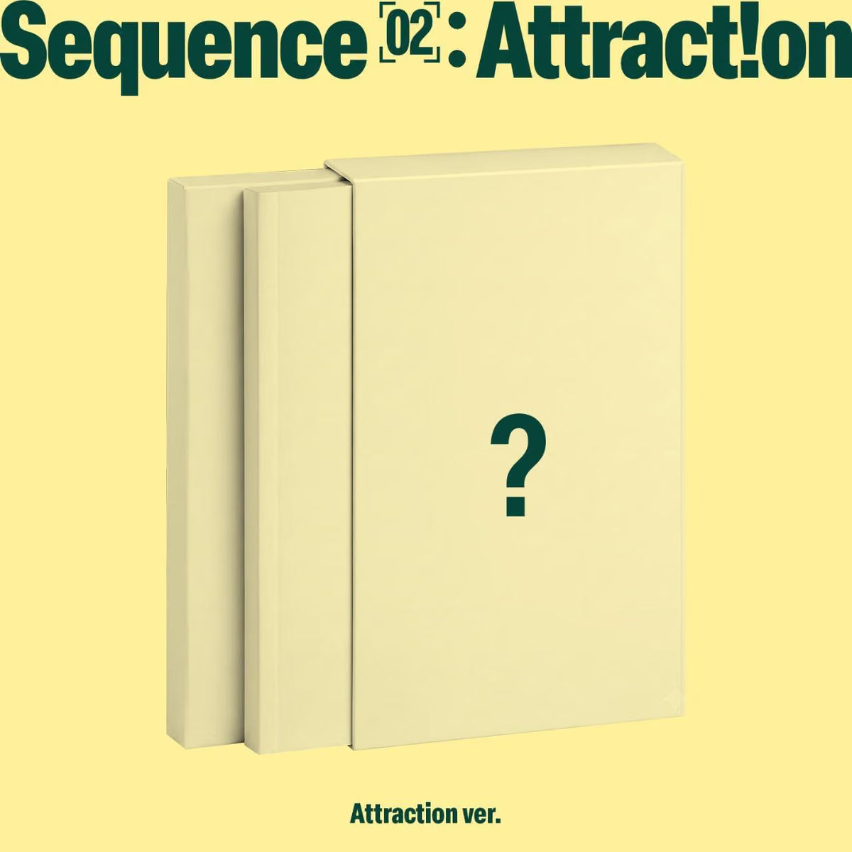 (PRE-ORDER) AND2BLE - 2ST MINI ALBUM [SEQUENCE 02: ATTRACTION] (3 VERSIONS) RANDOM