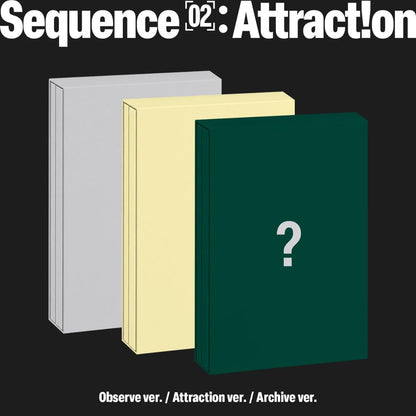 (PRE-ORDER) AND2BLE - 2ST MINI ALBUM [SEQUENCE 02: ATTRACTION] (3 VERSIONS) RANDOM