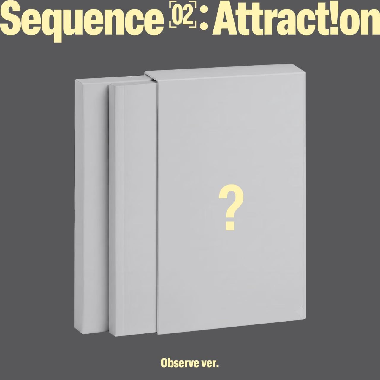 (PRE-ORDER) AND2BLE - 2ST MINI ALBUM [SEQUENCE 02: ATTRACTION] (3 VERSIONS) RANDOM