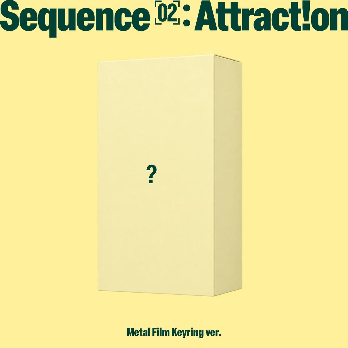 (PRE-ORDER) AND2BLE - 2ST MINI ALBUM [SEQUENCE 02: ATTRACTION] (METAL FILM KEYRING VER.)