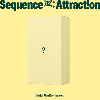 (PRE-ORDER) AND2BLE - 2ST MINI ALBUM [SEQUENCE 02: ATTRACTION] (METAL FILM KEYRING VER.)