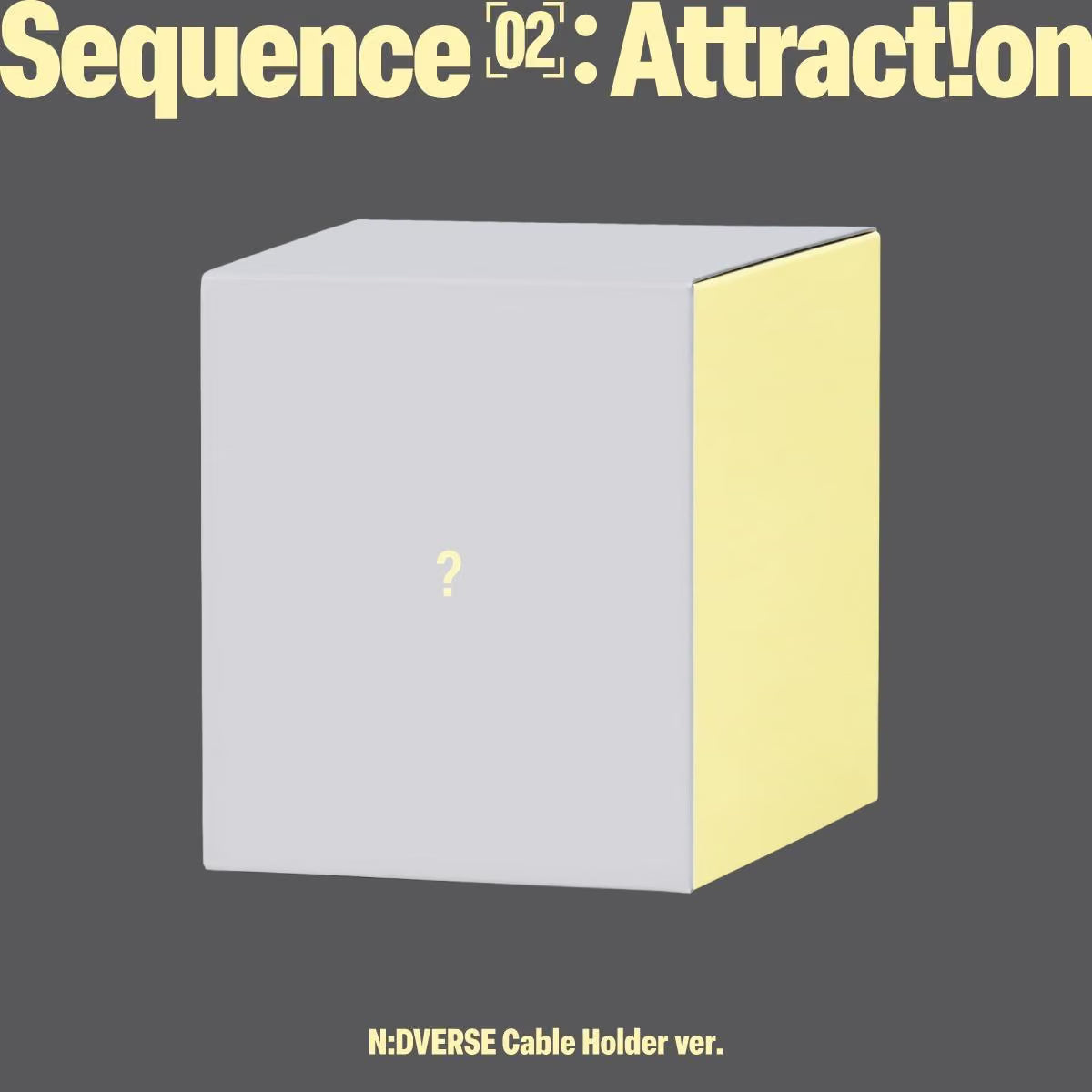 (PRE-ORDER) AND2BLE - 2ST MINI ALBUM [SEQUENCE 02: ATTRACTION] (N:DVERSE CABLE HOLDER VER.) RANDOM