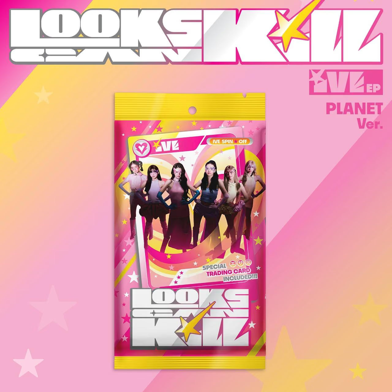 (PRE-ORDER) IVE - EP [LOOKS CAN KILL]] PLANET VER.
