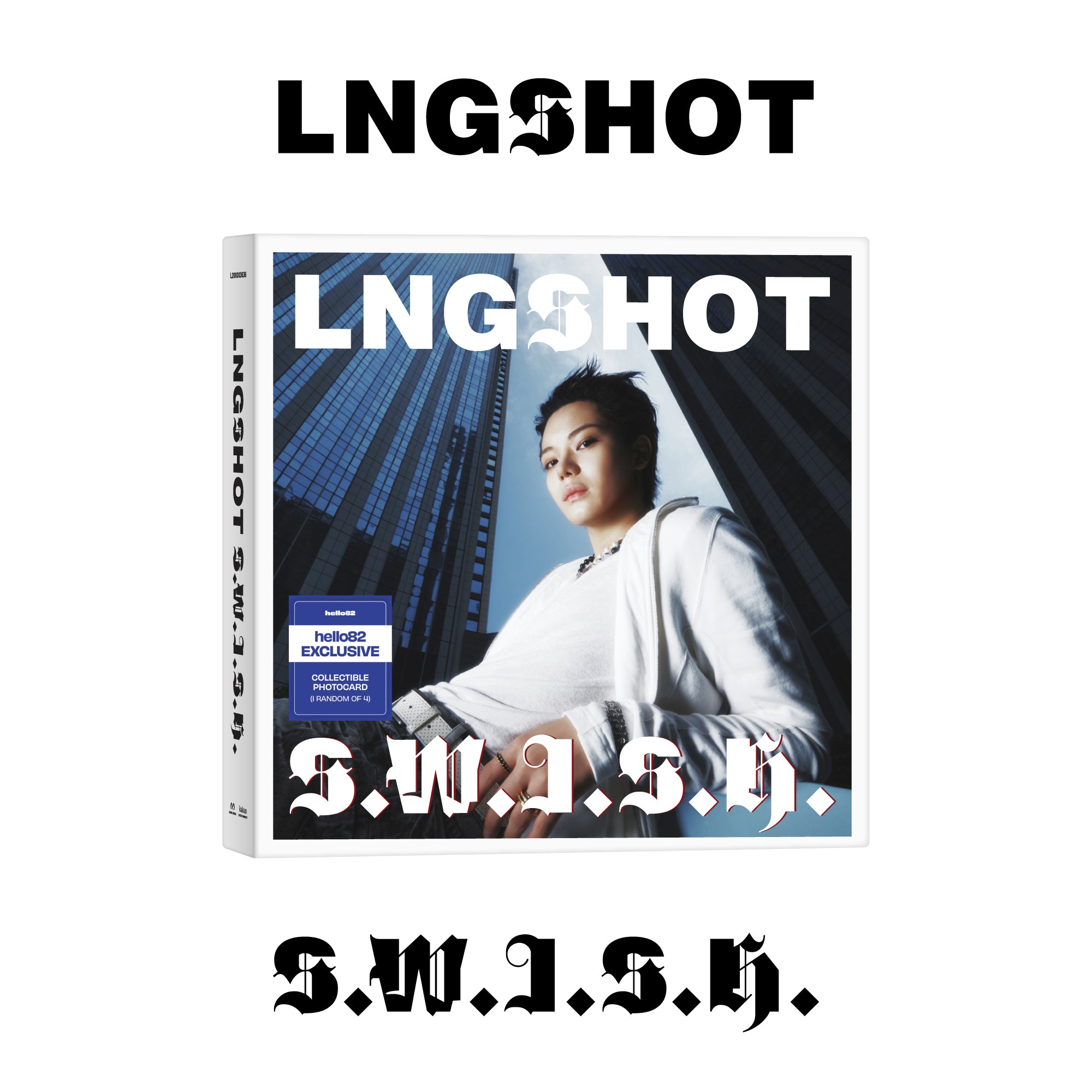 (PRE-ORDER) [hello82] [hello82 EXCLUSIVE] LNGSHOT - EP [S.W.I.S.H.] (STANDARD VER.) (5 VERSIONS)