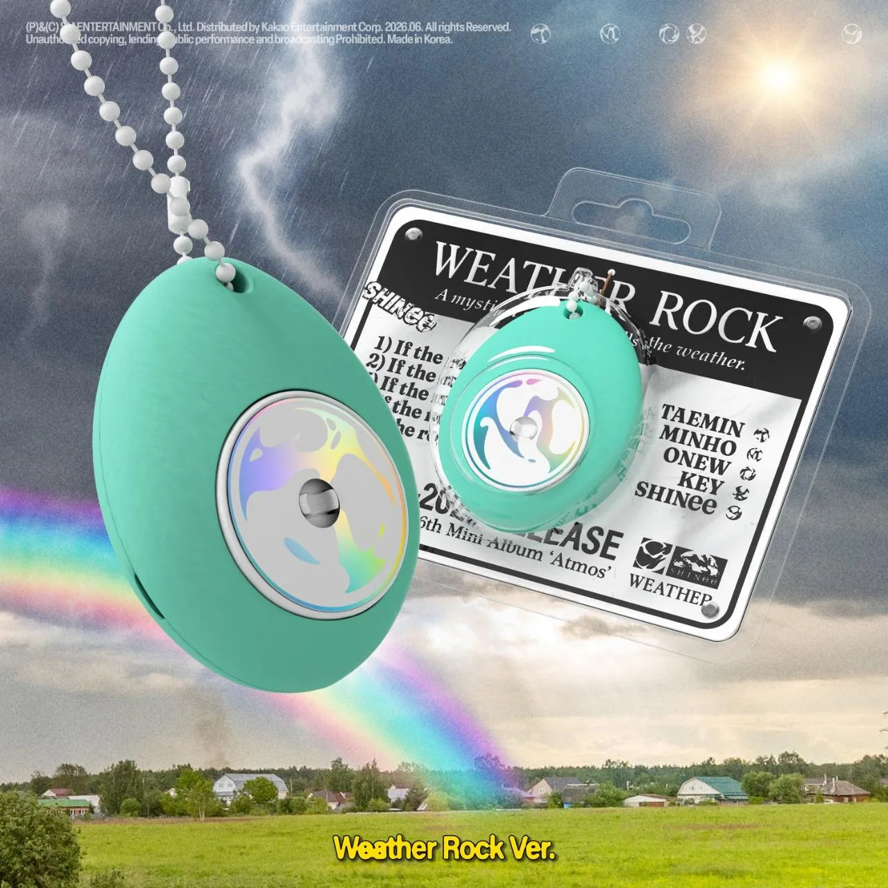 (PRE-ORDER) SHINEE - 6TH MINI ALBUM [ATMOS] (WEATHER ROCK VER.)