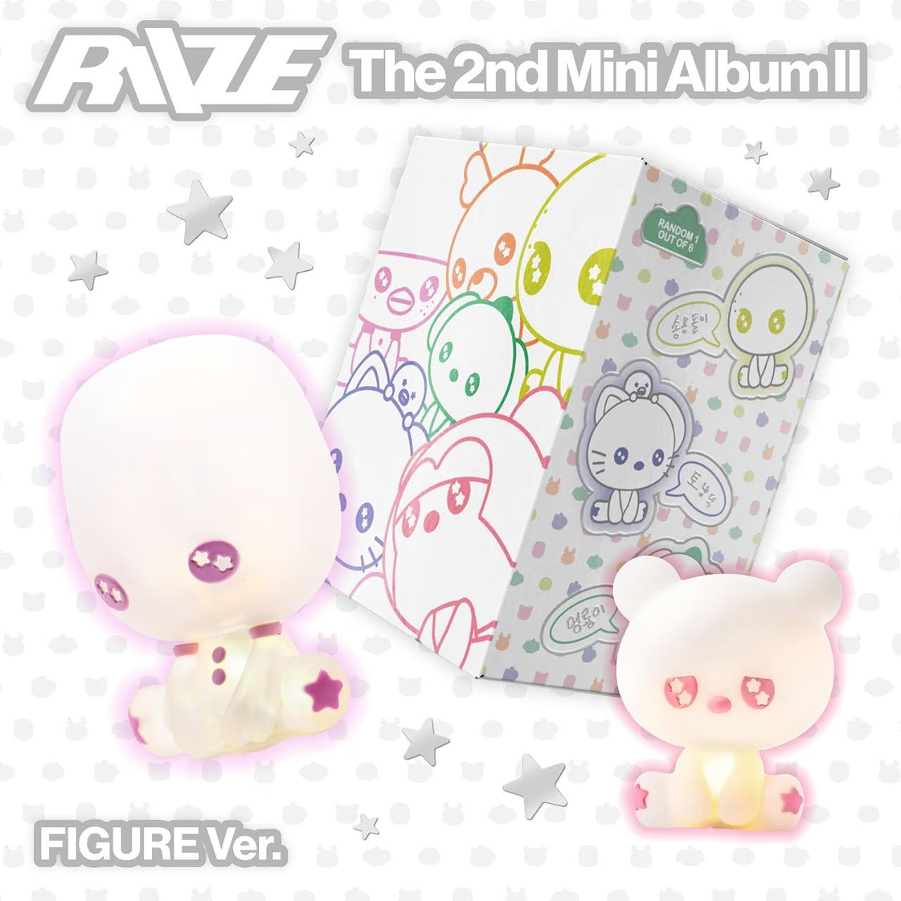 (PRE-ORDER) RIIZE - 2nd MINI ALBUM [II] (FIGURE VER.) (6 VERSIONS) RANDOM
