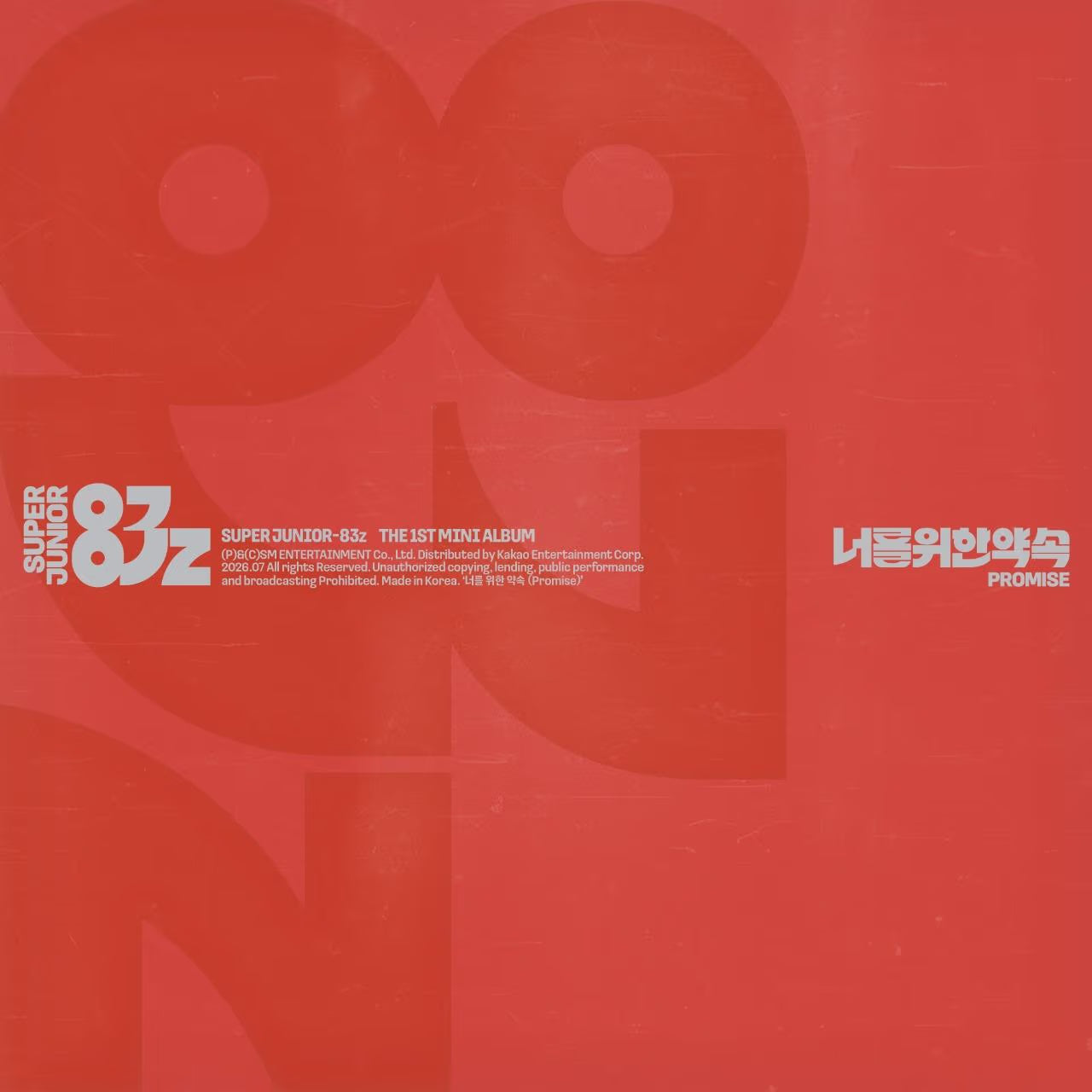 (PRE-ORDER) SUPER JUNIOR-83Z - 1ST MINI ALBUM [PROMISE] (PHOTOBOOK VER.)