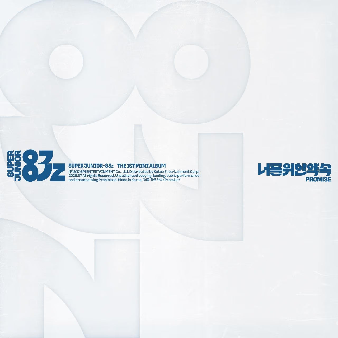 (PRE-ORDER) SUPER JUNIOR-83Z - 1ST MINI ALBUM [PROMISE] (CASSETTE TAPE VER.)