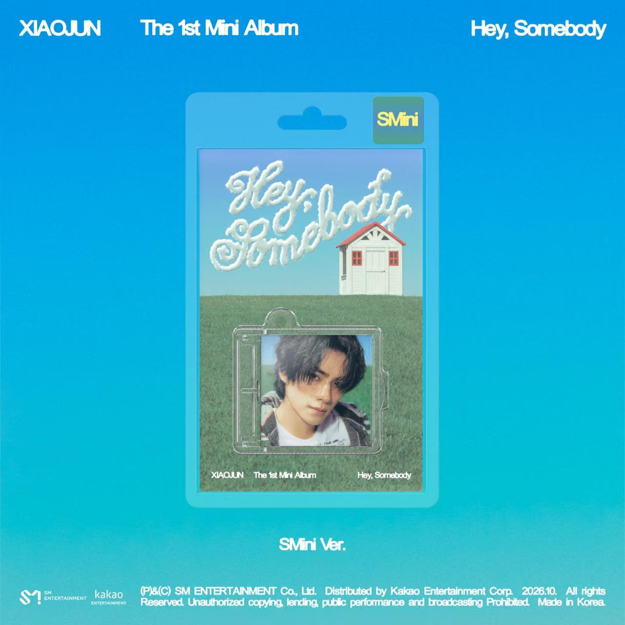 (PRE-ORDER) XIAOJUN - 1ST MINI ALBUM [HEY, SOMEBODY] (SMINI VER.)