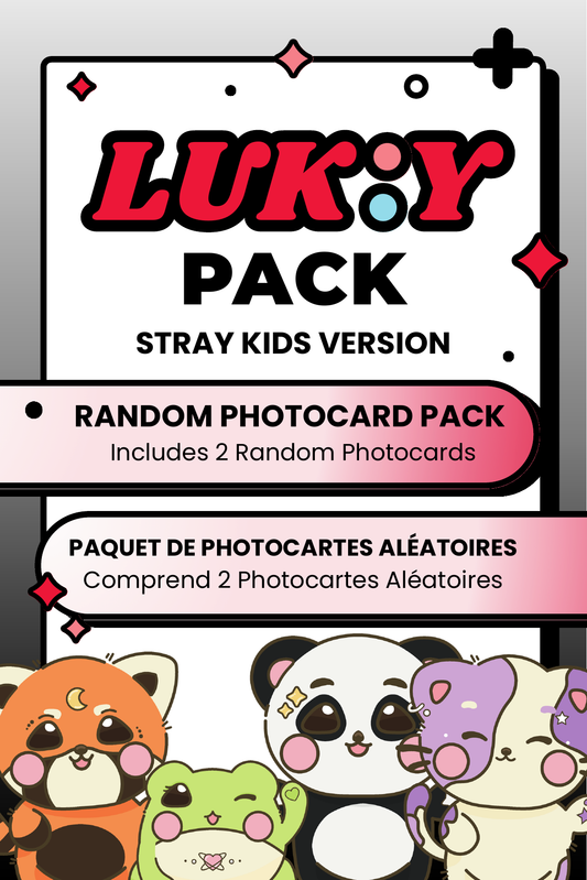 LUK-Y PACK RANDOM PHOTOCARD PACK (2 VERSIONS)