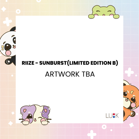 (PRE-ORDER) RIIZE - SUNBURST(LIMITED EDITION B)