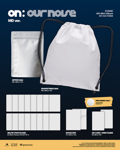(PRE-ORDER) EVNNE - 6TH MINI ALBUM [ON OUR NOISE] (MD VER.)