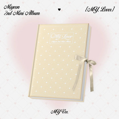 MIYEON - 2ND MINI ALBUM [MY, LOVER] (2 VERSIONS) - LightUpK