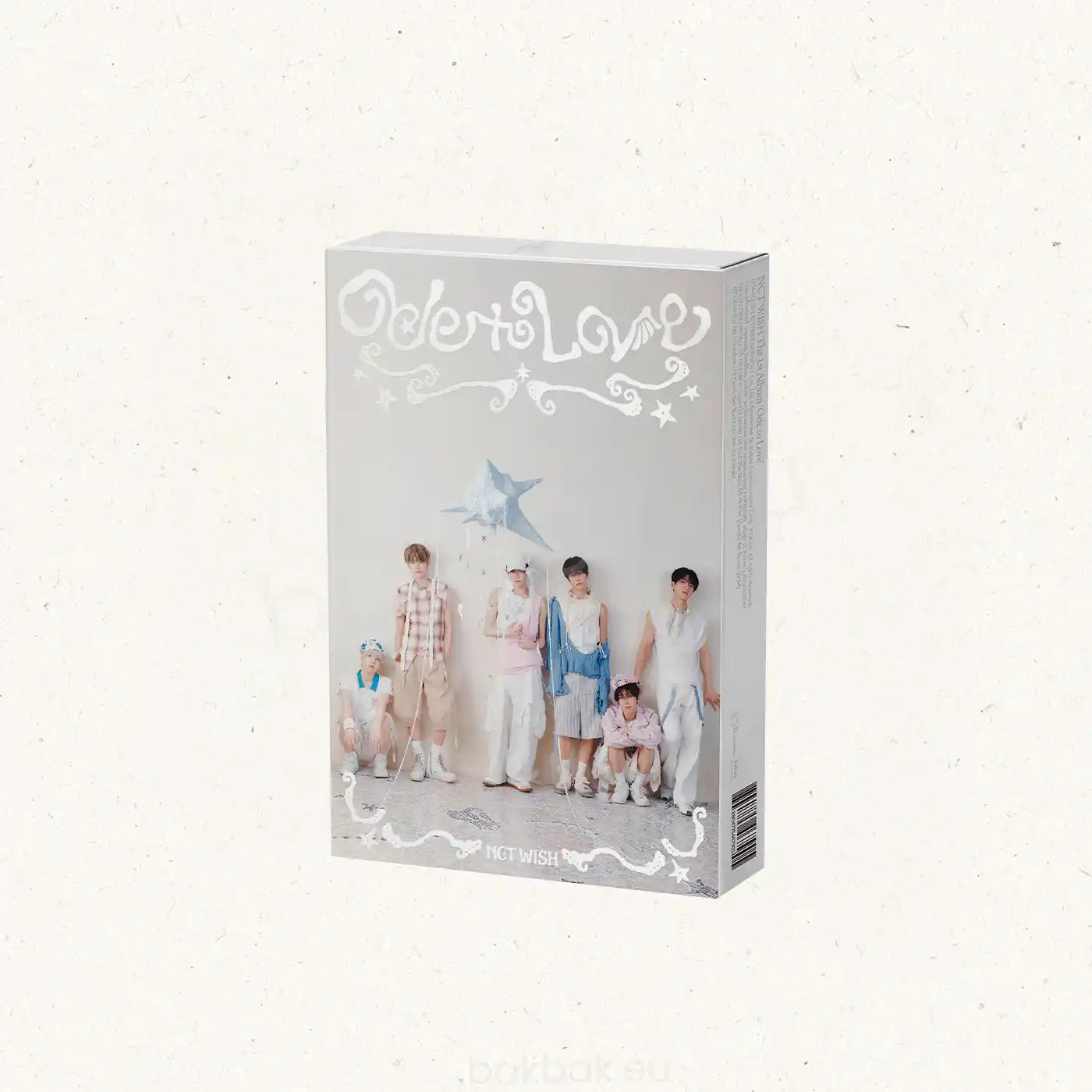 NCT WISH - 1ST ALBUM [ODE TO LOVE] (PACKAGE VER.) (2 VERSIONS) - LightUpK