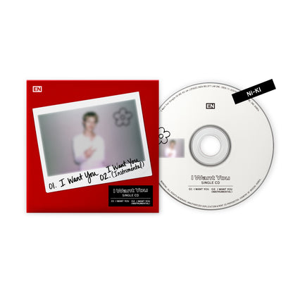 (PRE-ORDER) [hello82] ENHYPEN - 'I WANT YOU' SINGLE CD (6 VERSIONS) - LightUpK