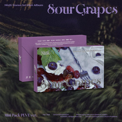 (PRE-ORDER) NIZIU - 1ST MINI ALBUM [SOUR GRAPES] MINI PACK PLVE VER.