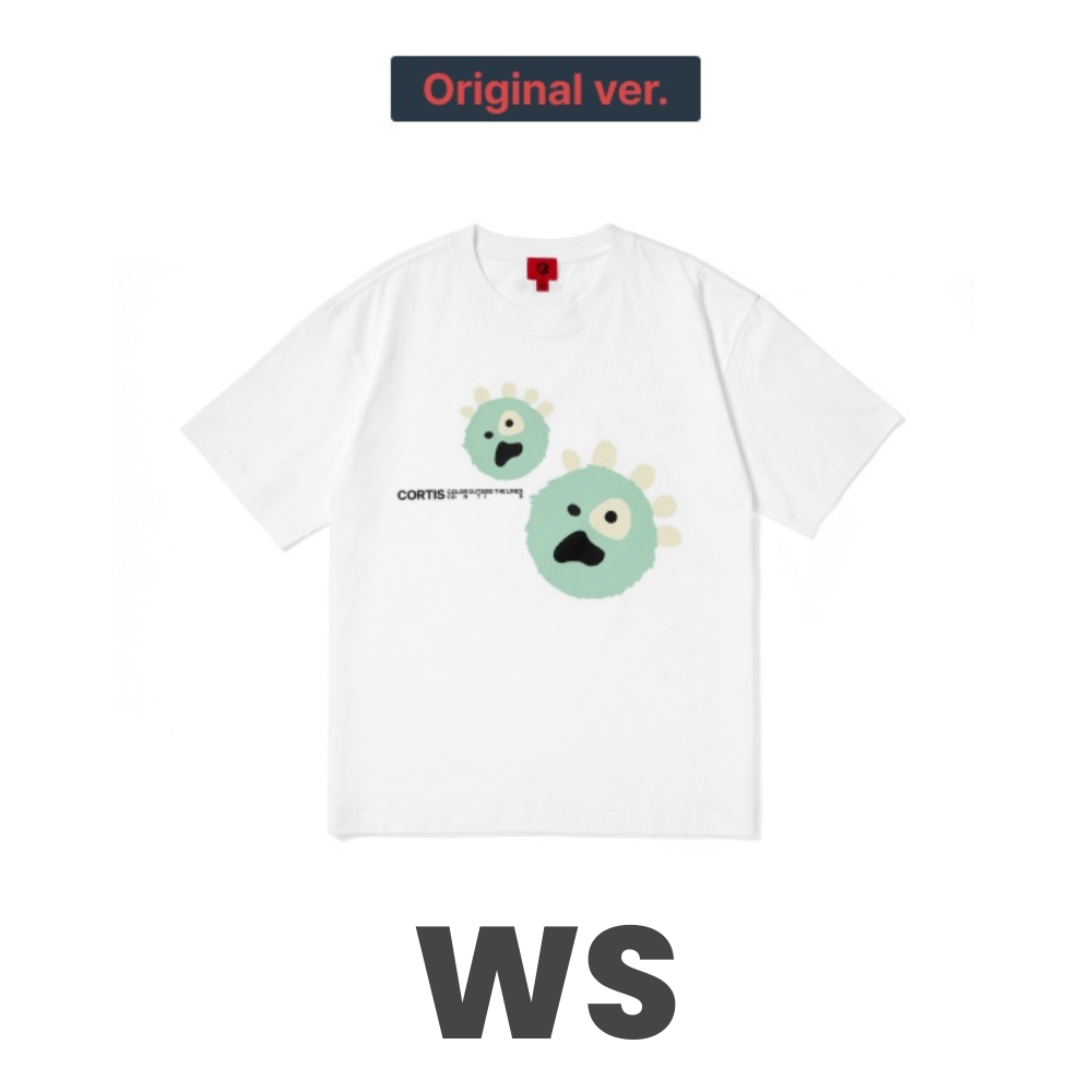 WSサイズ CORTIS Ball Tシャツ ホワイト PRE-ORDER) CORTIS - BALL T-SHIRT (16 TYPES) – LightUpK