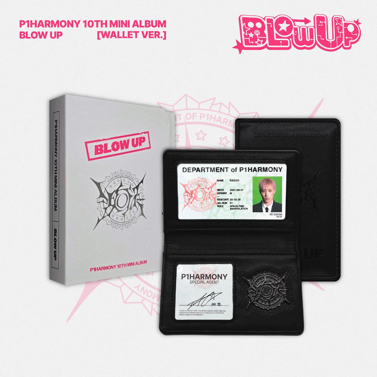 (PRE-ORDER) P1HARMONY - 10TH MINI ALBUM [BLOW UP] (WALLET VER.) - LightUpK