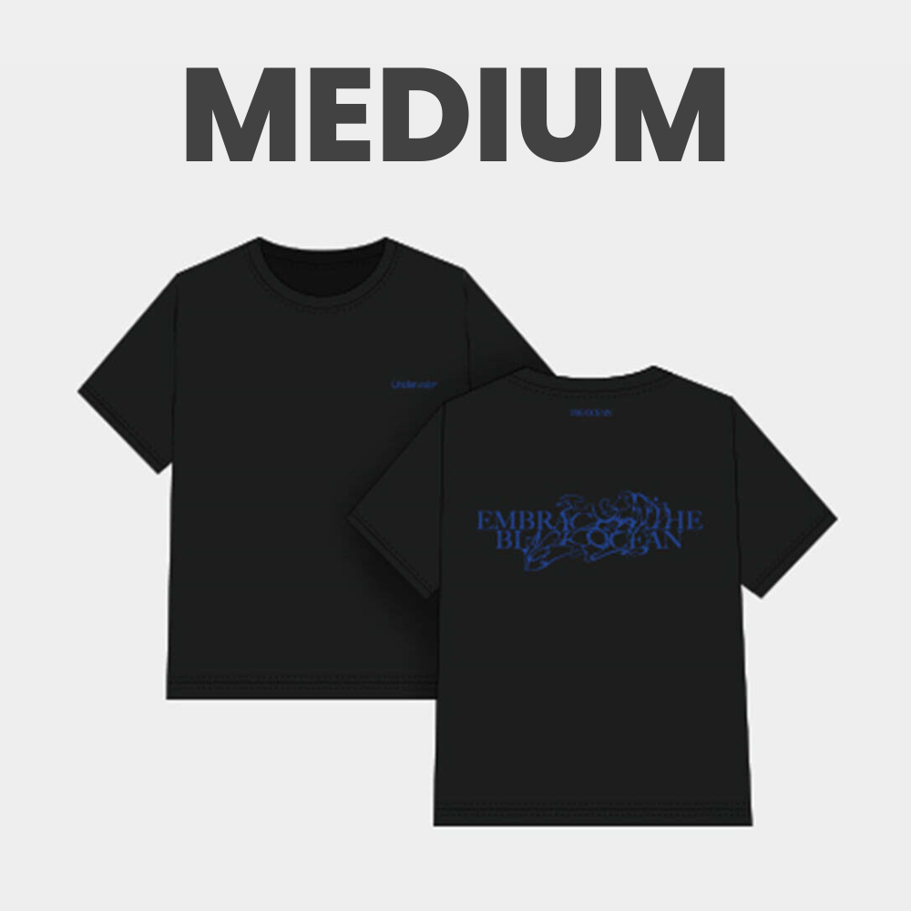 (PRE-ORDER) BIG OCEAN - [UNDERWATER] SHORT-SLEEVED T-SHIRT (2 SIZES) - LightUpK