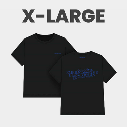 (PRE-ORDER) BIG OCEAN - [UNDERWATER] SHORT-SLEEVED T-SHIRT (2 SIZES) - LightUpK