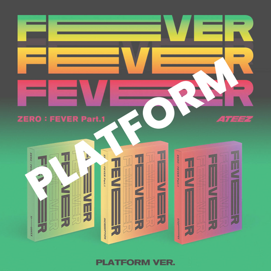 ATEEZ - ZERO : FEVER PART.1 (PLATFORM VER.) (3 VERSIONS) - LightUpK