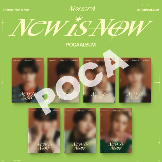 NOUERA - 1ST MINI ALBUM [CHAPTER: NEW IS NOW] (POCA) (7 VERSIONS) - LightUpK