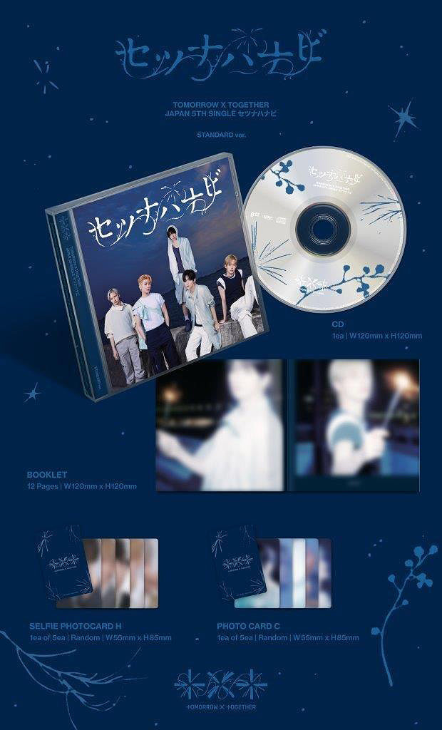 (PRE-ORDER) TOMORROW X TOGETHER (TXT) - JP 5TH SINGLE [SETSUNA HANABI] (STANDARD EDITION)