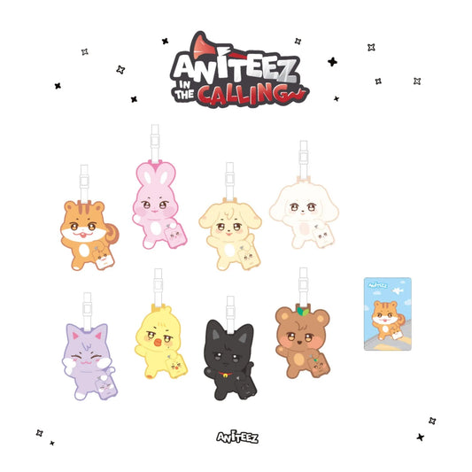 (PRE-ORDER) ATEEZ - ANITEEZ IN THE CALLING - PVC LUGGAGE TAG (8 VERSIONS) - LightUpK