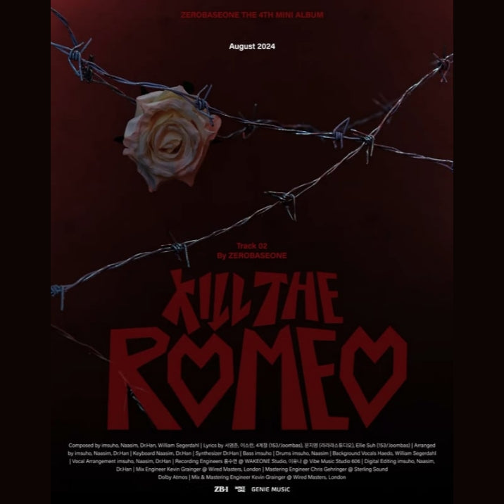 ZEROBASEONE - 4TH MINI ALBUM [CINEMA PARADISE] (ZEROSE VER.) (7 VERSIONS) - LightUpK