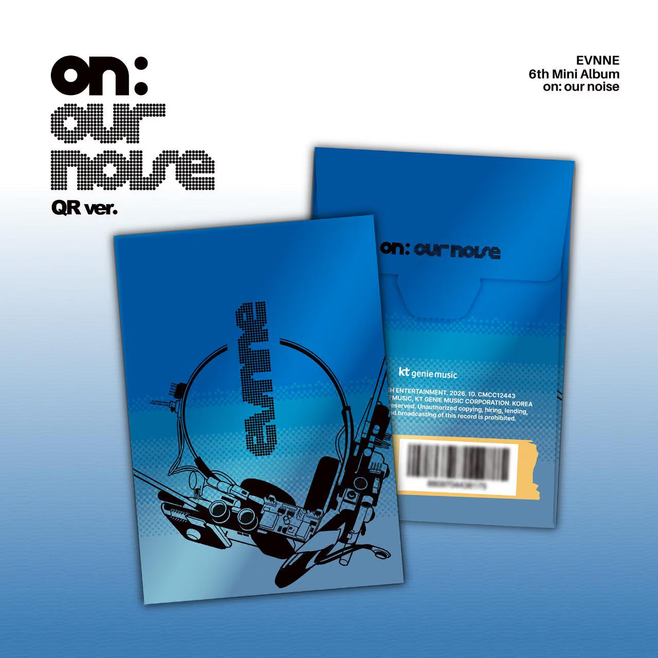 (PRE-ORDER) EVNNE - 6TH MINI ALBUM [ON OUR NOISE] (QR VER.)