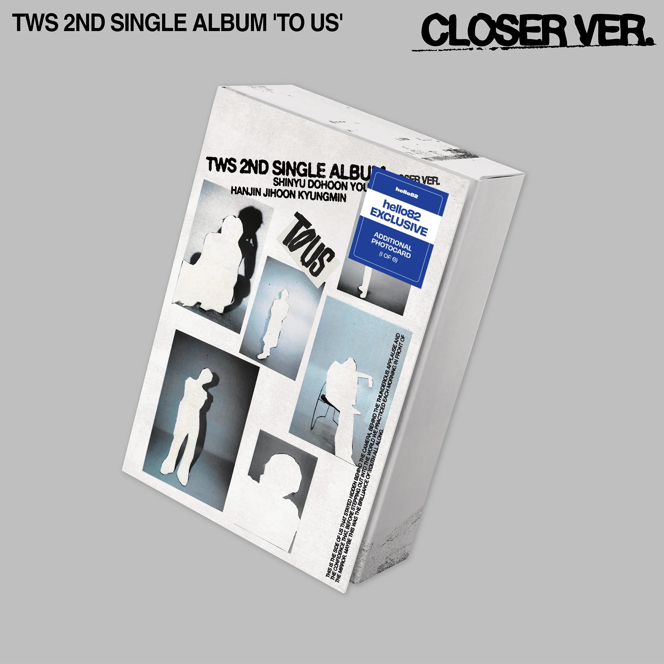 (PRE-ORDER) [hello82] [hello82 EXCLUSIVE] TWS - TWS 2ND SINGLE ALBUM <TO US> (2 VERSIONS)