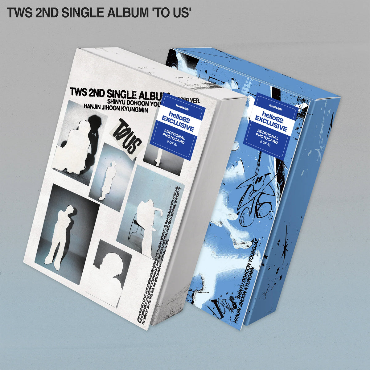 (PRE-ORDER) [hello82] [hello82 EXCLUSIVE] TWS - TWS 2ND SINGLE ALBUM <TO US> (2 VERSIONS)