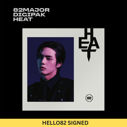 (PRE-ORDER) [hello82] [SIGNED] 82MAJOR - HEAT (DIGIPACK) (6 VERSIONS)
