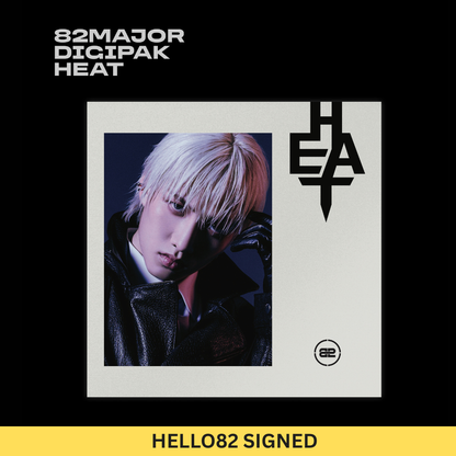 (PRE-ORDER) [hello82] [SIGNED] 82MAJOR - HEAT (DIGIPACK) (6 VERSIONS)
